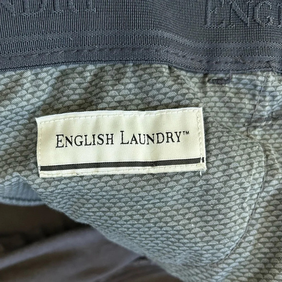 English Laundry Chino Pants grey 30x34 cotton stretchy - Picture 6 of 7